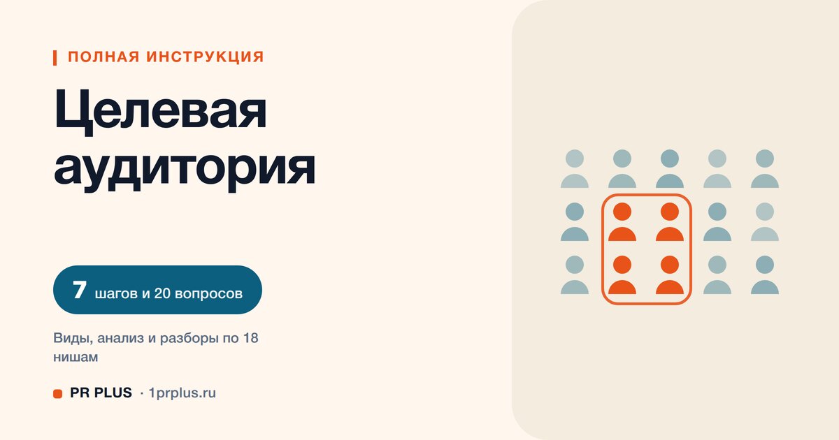 Целевая аудитория: что это, как определить и проанализировать