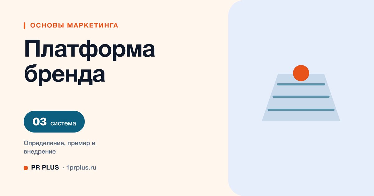 Платформа бренда: что это и из каких элементов состоит