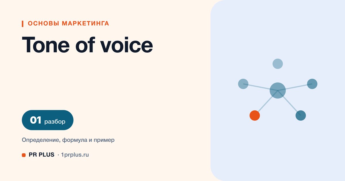 Tone of voice: что это и как определить голос бренда