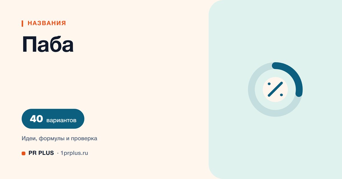 ТОП-40 названий для паба